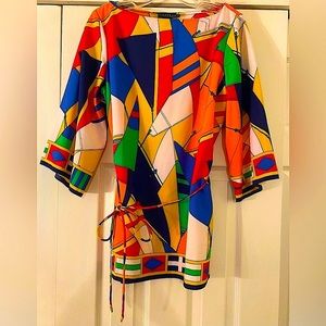 Lauren by Ralph Lauren 3/4 sleeve nautical themed blouse, like new condition